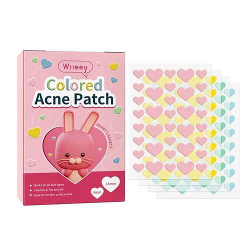 144PCS Pimple Patch Colorful Invisible Acne Removal Skin Car