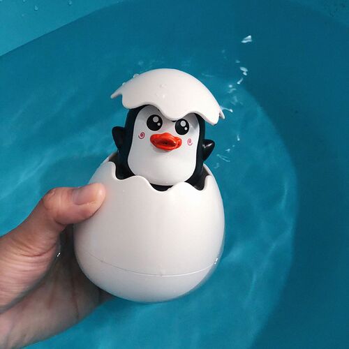 Baby Bathing Toy Kids Cute Dinosaur Duck Penguin Egg Water S