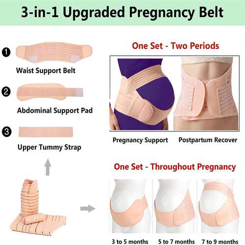 Maternity Brace Protector Care Abdomen Support Belly Clothes