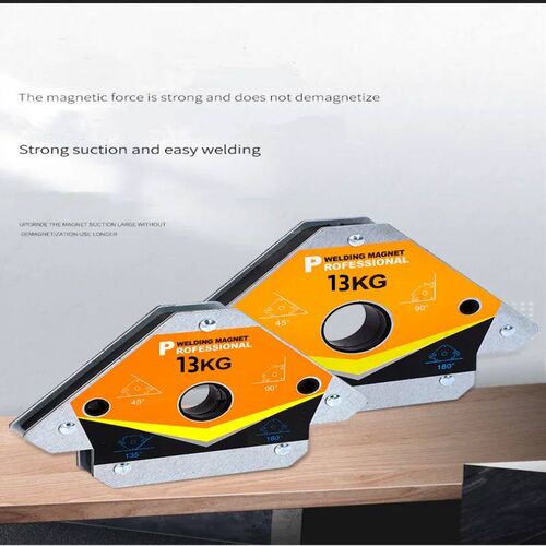 2pcs 13KG Magnetic Welding Holders Angle Solder Arrow Magnet
