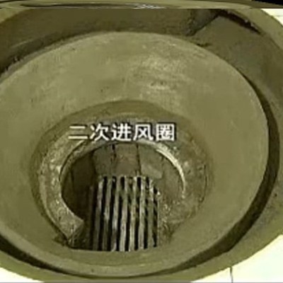 火锅台便携大号供暖移动铸铁锅炊具集成灶台小型柴火灶二次进风圈