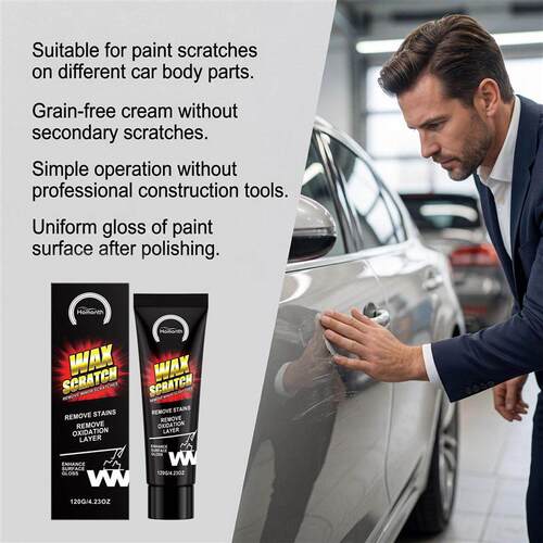 HOMONTH Paint Scratch Care Cream - Easy to use polish for ca