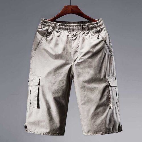 Summer Loose Large Size Cotton orts Mens Mile-age an Elerly