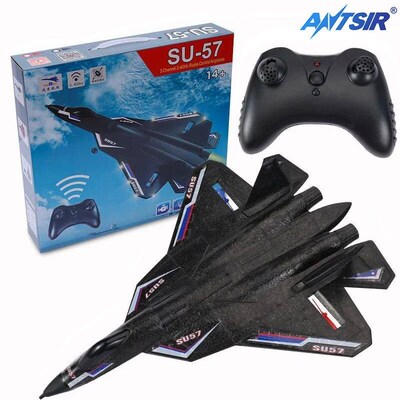 RC Plane SU57 2.4G Radio Remote Control Airplane With Light