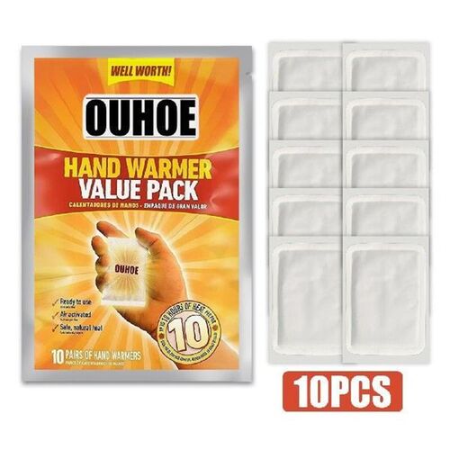 10Pcs Hot Warmer Body Heat Sticker Hand Stick Patches Foot