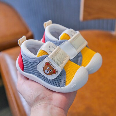 0-2 Y Baby Shoes Autumn Toddler First Walkers Soft Bottom Ba