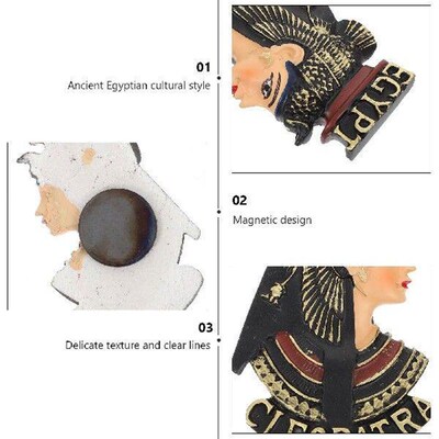 Magnets Fridge Ancient Egypt Sticker Home Decor Exquisite