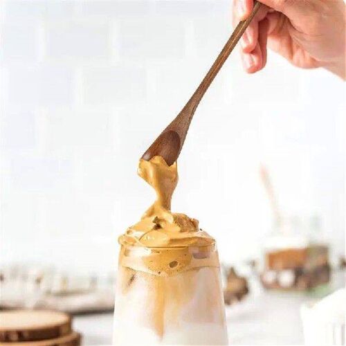 2pcs Long Handle Coffee Spade Mini Spoons For Desserts