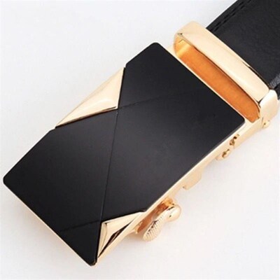 Mens Waist Belt Men Belts Leather Man For Jeans Black Male