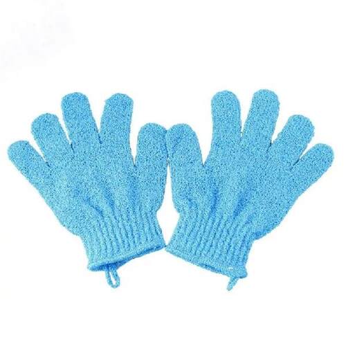 Five Finger Bath Gloves Exfoliator for Shower Exfoliating