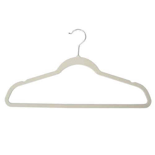 Non slip velvet clothes hanger dress Coat Hanger holder rack