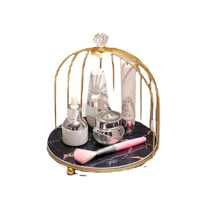 Nordic Light Luxury Birdcage Storage Rack Dressing Table Bat