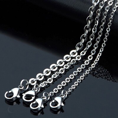 Wholesale 10pcs/lot width 1.2mm-4mm Stainless Steel Tiny O t