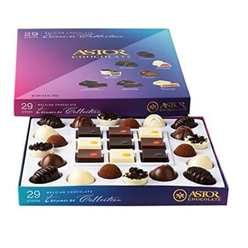 Astor Chocolate Gourmet Truffles Box, 29 piece Assorted B图片