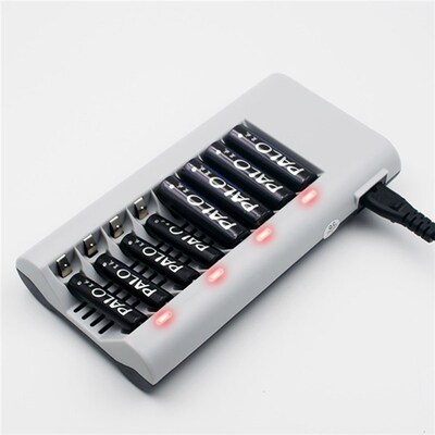 New 8 Slots Charger AA/AAA Ni-MH / Ni-Cd Rechargeable
