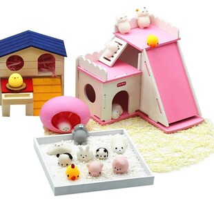 24pcs Squishy Toy Cute Animal Antisss Ball  Mochi Toy Sss Re