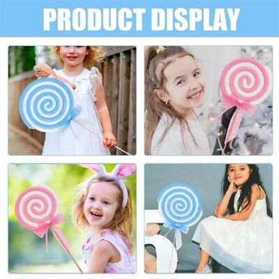 Photo Studio Props Candy Embellishment Fake Lollipop