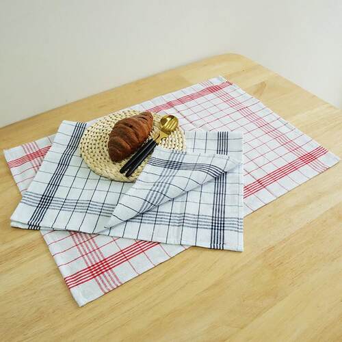 。Nordic style cotton linen cloth home kitchen cloth napkin