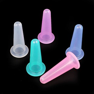 2pcs Cans Lifting Silicone Cups Facial Care Health Cupping