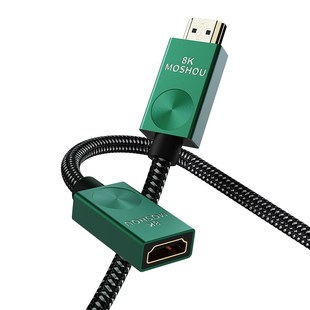 魔兽镀银芯2.1版 K@0Hz 8K高清HDMI线延长线公对母加长转接线