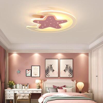 Modern Ceiling Lamp LED Star and Moon Ceiling Lights toon Ch