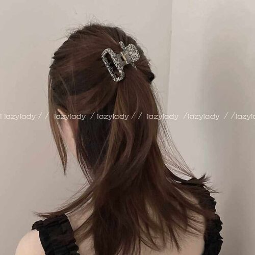 Refined Thickened tic Acid Square Hairpin Back Head Clip Sma