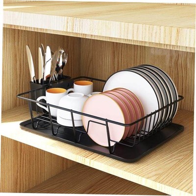 dish drying rack storage kitchen cup holder organizer洗碗架