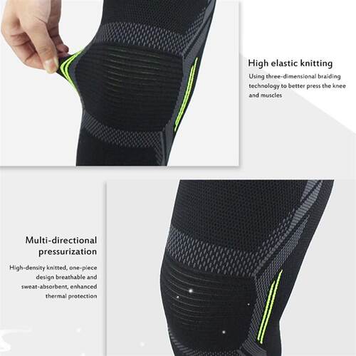 1pc Mesh Knee Compression Sleeves Shin Pads Volleyball .Bask