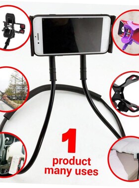 Mobile Phone Holder Lazy Hanging Neck Phone Stand 360 Degree