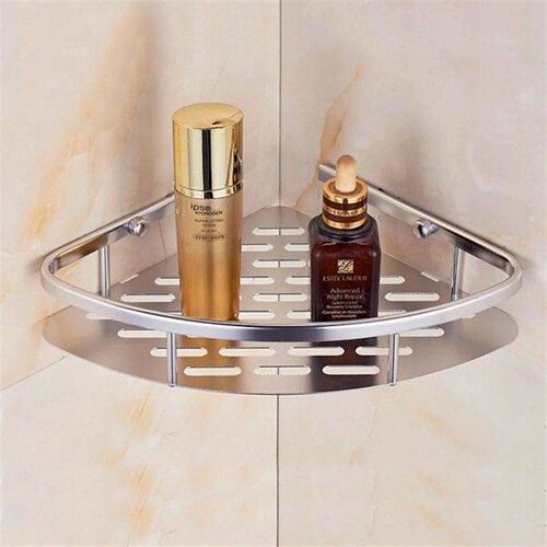 Aluminum Triangle Single Layer Plate Shelf Bathroom Tray