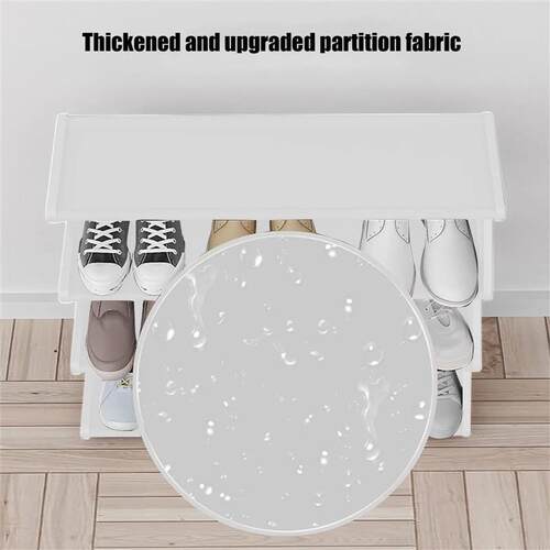 1pc 4 Tier Stainless Steel Shoe Rack Organizer,Space Saving