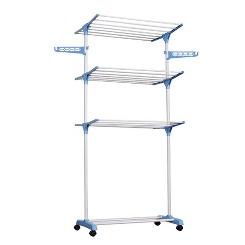 clothes drying rack folding garment dryer hanger 晾衣架多层