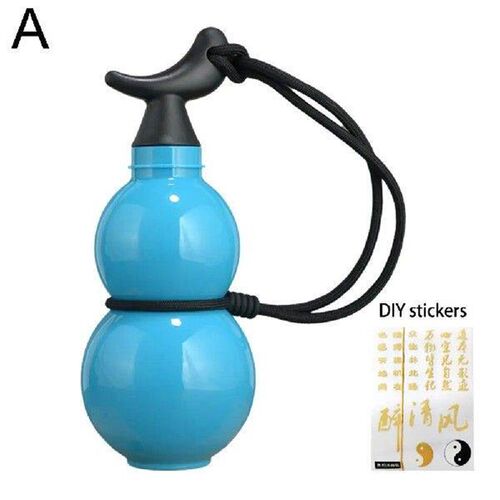 750ml Portable gourd cup with strap, single layer, new