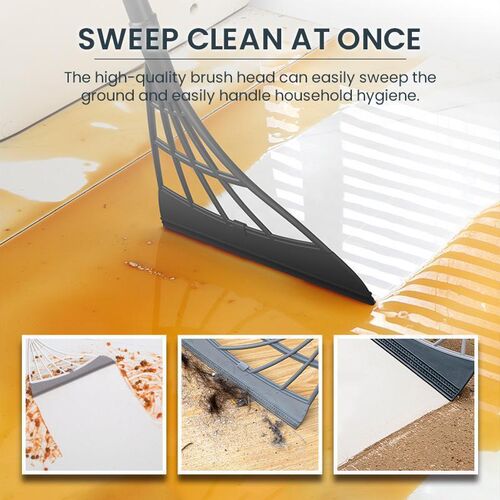Magic Wiper Broom Wipe Squeeze Silicone Mop for Wash Floor C