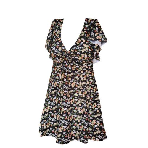 ~ Junfei large size one-piece swimsuit womens fashion high