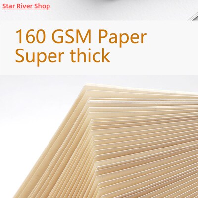 Sketchbook Retro Spiral Linen Hardcover Notebook 120 Pages 1