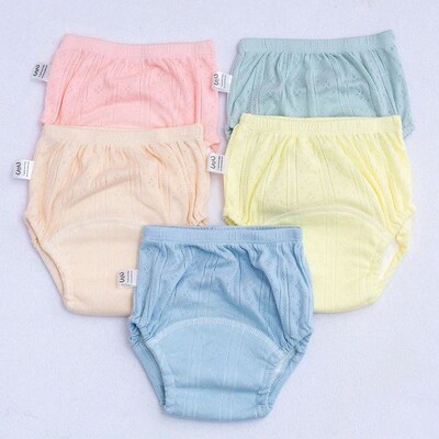 Candy Colors Newborn Training Pants Baby Washable Underwear