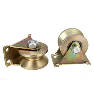 2pcs/set 2 Inch Sliding Gate Rollers Door Wheels Track Pulle