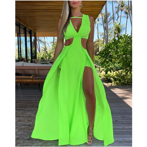 Women Elegant Fashion High Waist Corset Hollow Out Long
