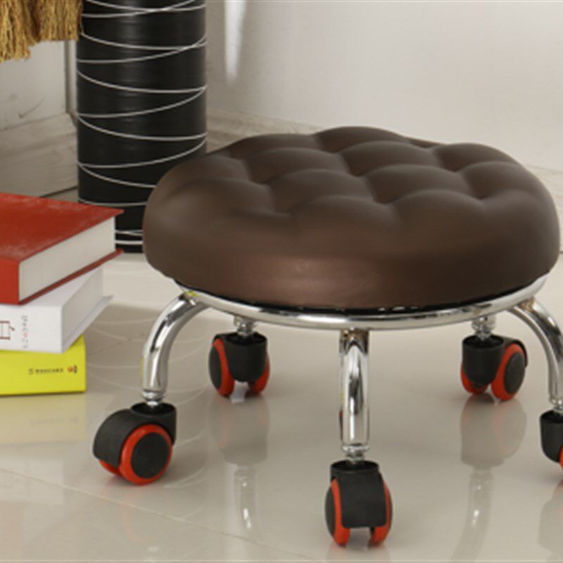 滑轮小儿童小矮凳客厅茶几沙发凳学步凳皮凳小圆凳小坐凳带轮,住宅家具,儿童凳,淘宝优惠券,粉丝福利购,淘宝优惠卷