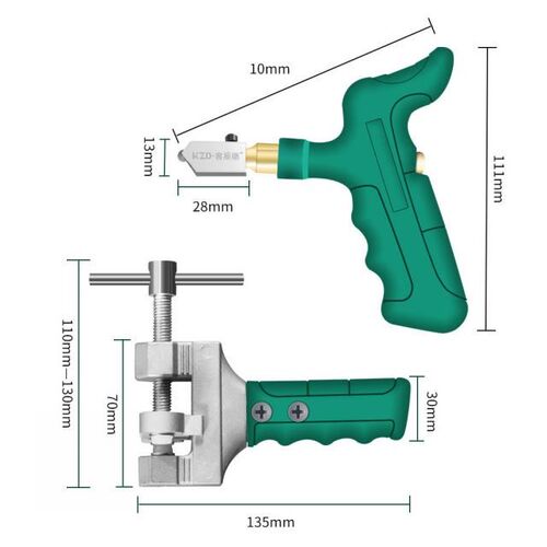 Professional Manual Glass Tile Opener Hand-Held Replacement
