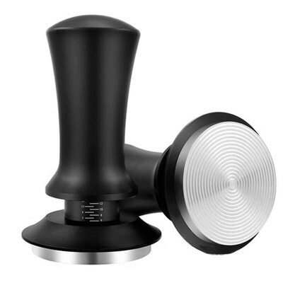 ffee Tamper With Scale, Adjusle Push-type Powder Distributor