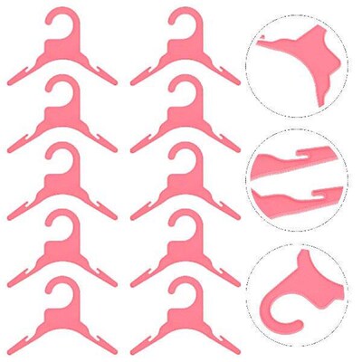 10 Pcs Dog Clothes Drying Rack Small Hanger Hangers Pet