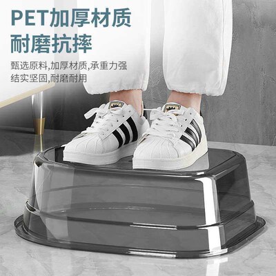 Household Thickened Transparent Laundry Basin with Washboard