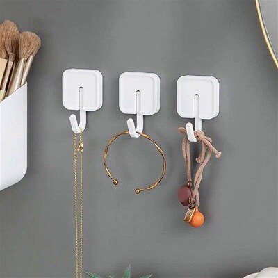 90 Adjustable Wall Hook Adjustable Adhesive Wall Hooks
