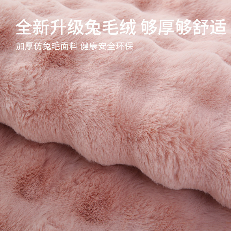 地毯卧室客厅2023新款仿兔毛绒床边毛毯加厚长绒卧室满铺飘窗地垫,居家布艺,地毯,淘宝优惠券,粉丝福利购,淘宝优惠卷