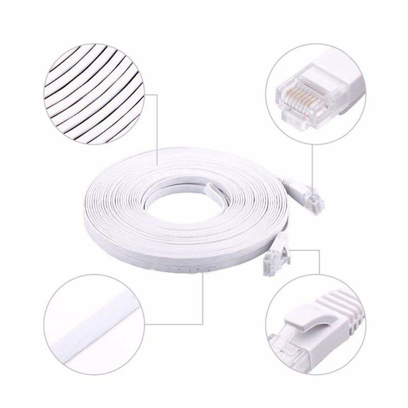 Cat6 CAT7 RJ45 Network LAN Ethernet Cable Computer UTP Patch