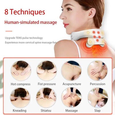 Back And Neck Smart Massage Instrument Shoulder Neck Massage