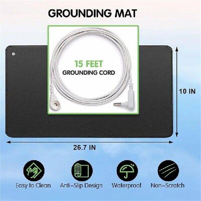 Premium Grounding Mat Earth Grounding Pad Earthing Mat Yoga