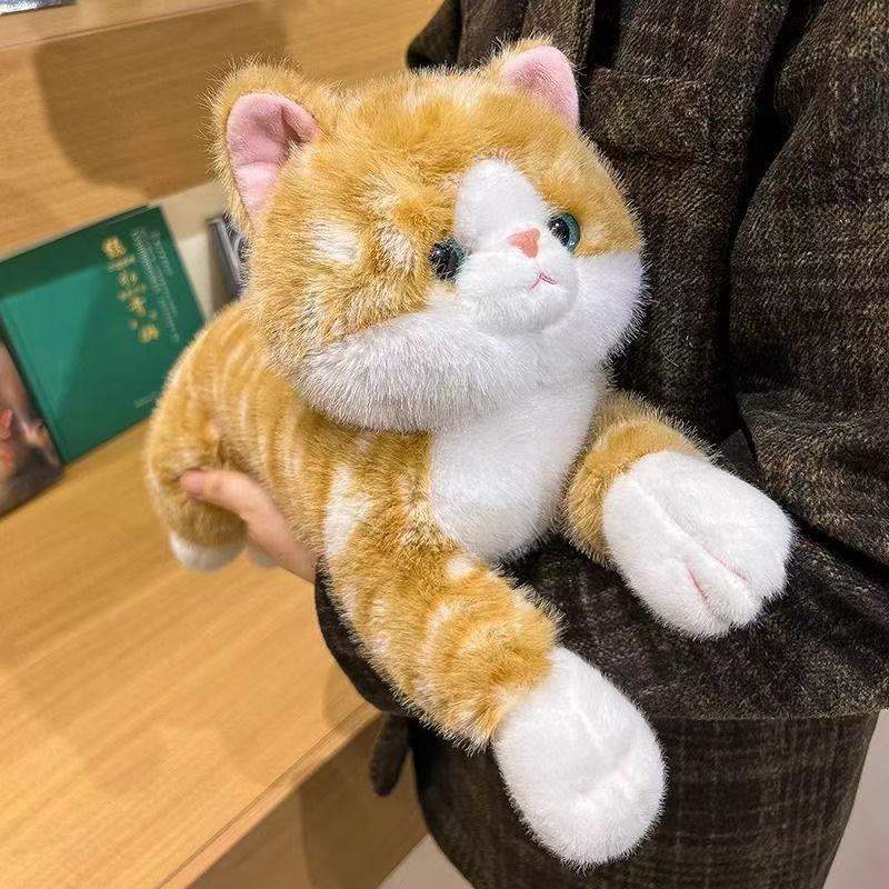 仿真猫咪毛绒公仔抱抱陪睡礼物